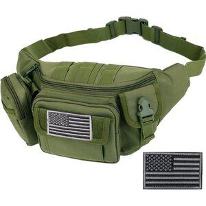 Military Waist Bag Utility Hip Belt Bags for Hiking Climbing Cycling Hunting